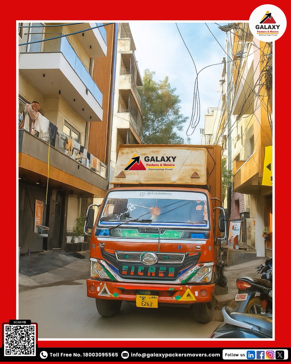 galaxy_packers's tweet photo. Whether it’s home or office, we move it right. 🏢🏠
#GalaxyPackersandMovers ensure secure handling, timely delivery, and complete peace of mind.
📞 Call now for a seamless moving experience.📦🚛

#PackersandMovers #Memory #Packing #shifting #Relocation #GreenMoving #MessiInIndia https://t.co/uTpXN6iBUJ