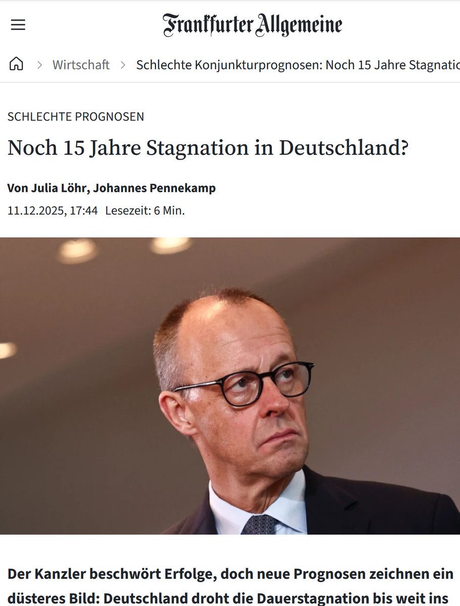So lange sich nur Werbeagenturen Lügen ausdenken, am extremsten das „Aus vom Verbrenneraus”, während echte Reformen ausbleiben, wird die Lage nicht besser.