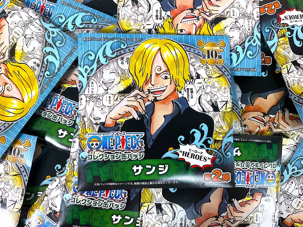 🔥おすすめ商品🔥原画商品 コレクション缶バッジ“HEROES” ルフィ第1弾