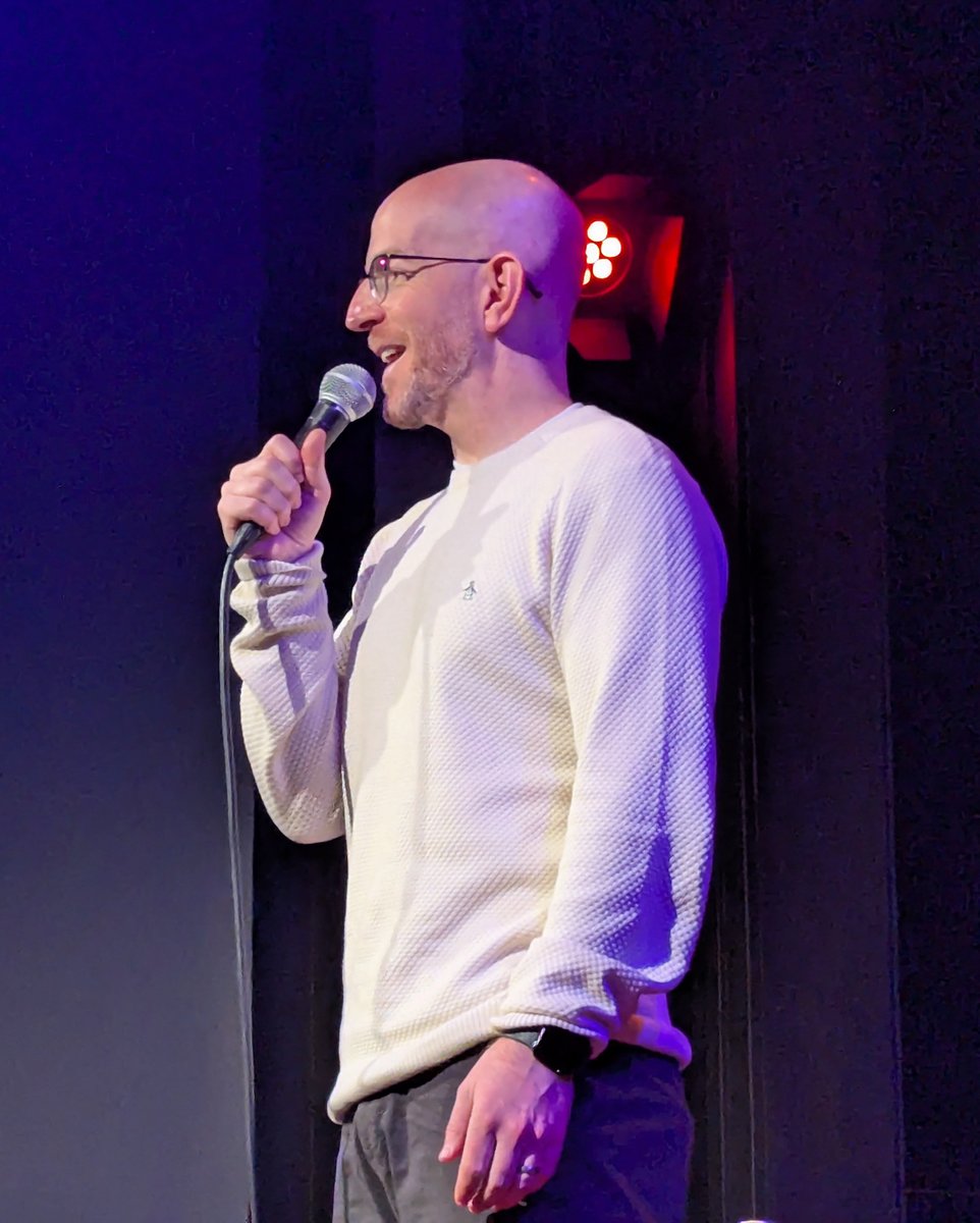 CorvallisComedy's tweet photo. HUGE thanks to the hilarious Gary Vider for bringing us an hour of brilliantly written, brand new jokes all the way from New York. And also to returning CCN champion Marietje Hauprich for kicking the night off with a super funny set. What a show! We'll see you again in February! https://t.co/EEqOoErDAq