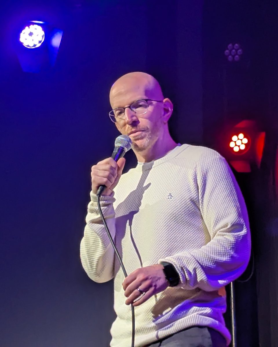 CorvallisComedy's tweet photo. HUGE thanks to the hilarious Gary Vider for bringing us an hour of brilliantly written, brand new jokes all the way from New York. And also to returning CCN champion Marietje Hauprich for kicking the night off with a super funny set. What a show! We'll see you again in February! https://t.co/EEqOoErDAq
