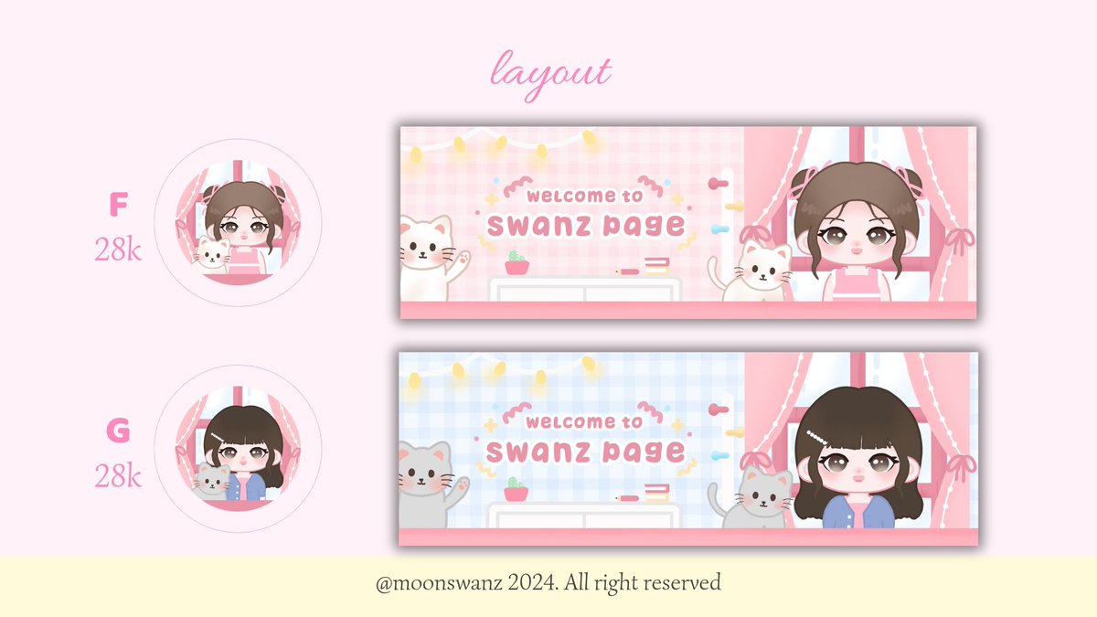 ‎ᵐᵒᵒⁿ - OPEN LAYOUT, QR DECO🎀✨ mt after dm tweet media