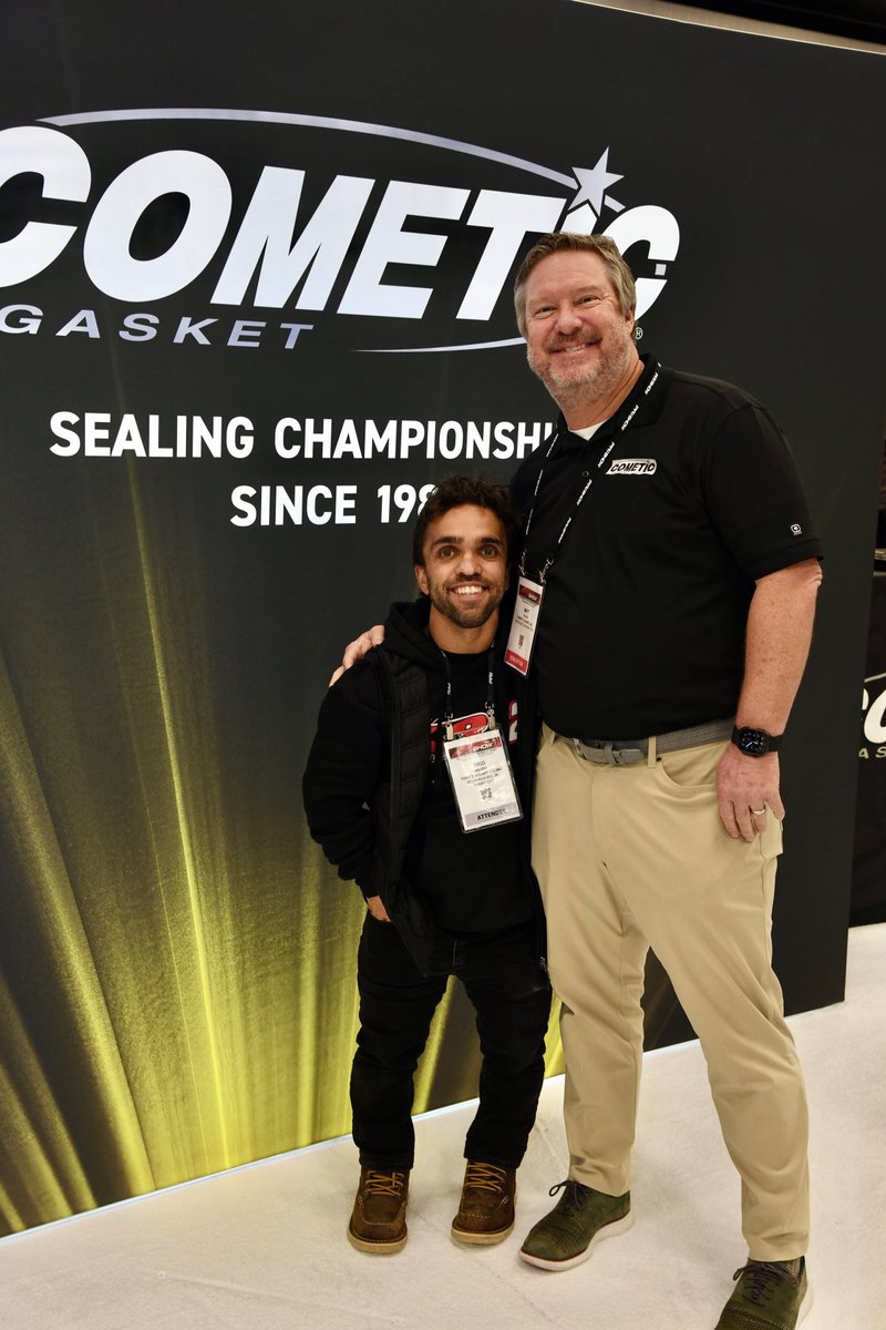TonyStewart_Rcg's tweet photo. .@CometicGasket is a longstanding TSR Partner and we can’t thank them enough for their support! @Rico_Abreu 

Stop by their booth in the @prishow - Green Hall #617 - to visit with the Cometic team 👊 https://t.co/tOvymlNQME