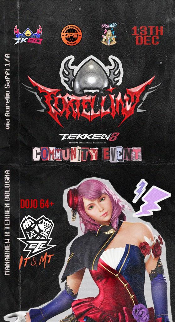 Inactive these days cause I casually organized a 96 players tournament in my small city with my community (TEKKEN BOLOGNA) 🐈 u can see it on my ttv at 11 am CET, wish me luck