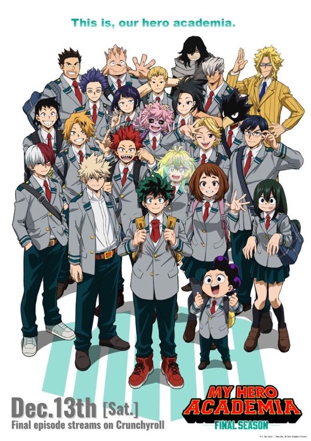 IsKiriInThis's tweet image. Last official key visual for the anime featuring Kirishima