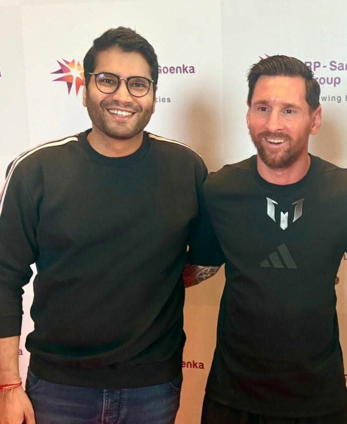 shashwatgoenka's tweet image. Another day, another GOAT. #Messi𓃵