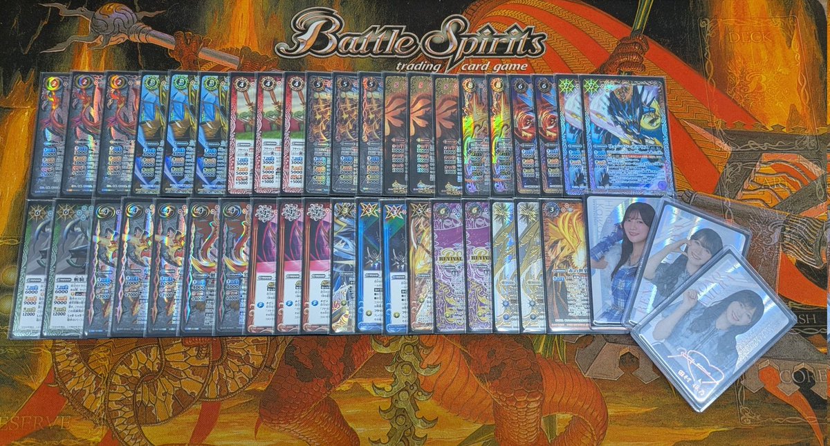 バトスピチャンピオンシップ25-26 Cycle3 横浜 使用 熱契約 忍風