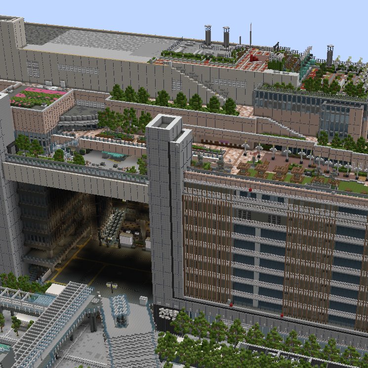 ノースゲート  進捗　＃マイクラ　#minecraft建築コミュ