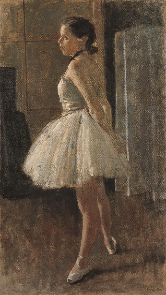 小磯良平紹介シリーズ】 ～小磯とドガ～ 小磯氏はフランスへ留学した際