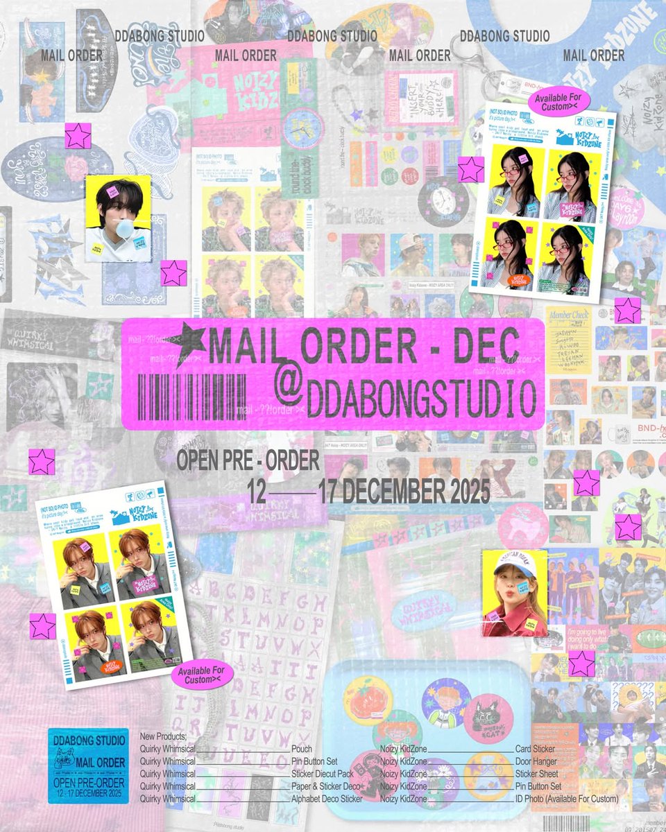 [WW 🌍 GO]
po mail order pland catalog fanmerch by <a href="/ddabongstudio/">ddabong studio @ PLAND A35</a>

DETAILS CHECK TWEET BELOW 👇🏻

1st payment: items price only (alr inc all fees)
2nd payment: shipping fee to your address

shipping from indonesia
close: 17 Dec, 1 PM (GMT+7)

order via dm ❤️