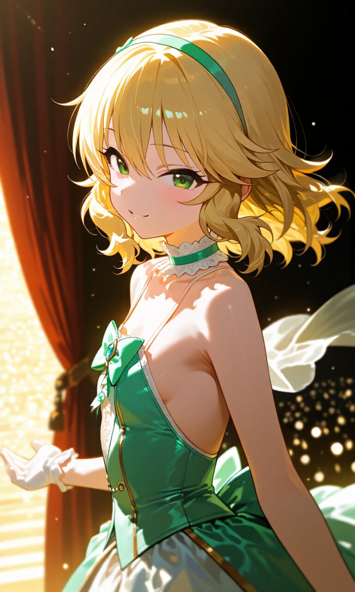 開演ですわ 櫻井桃華さん This is an original SFW anime-style