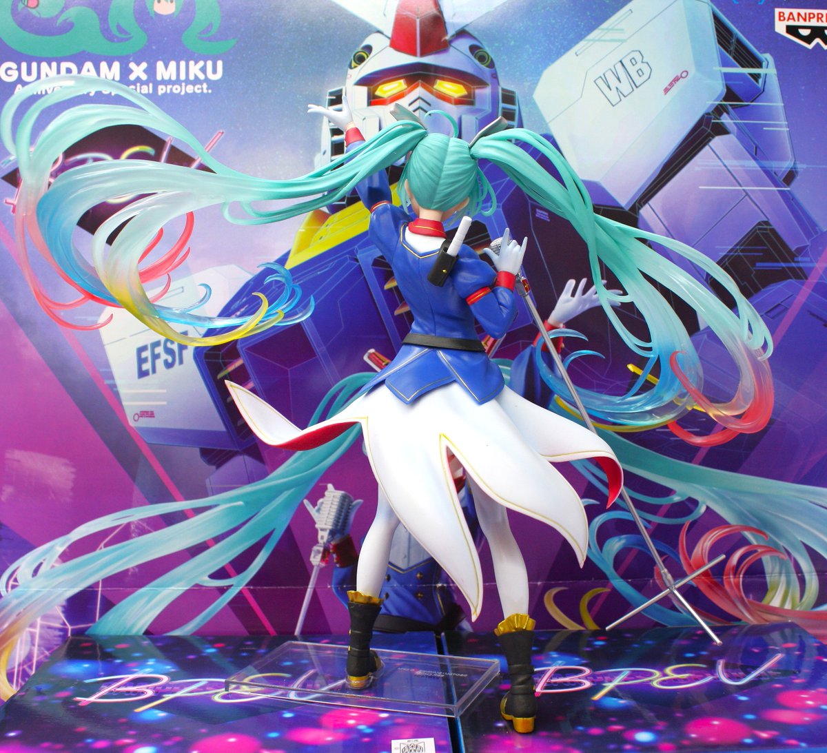 新景品情報】 ガンダム45周年×初音ミク BANPRESTO EVOLVE-GUNDAM