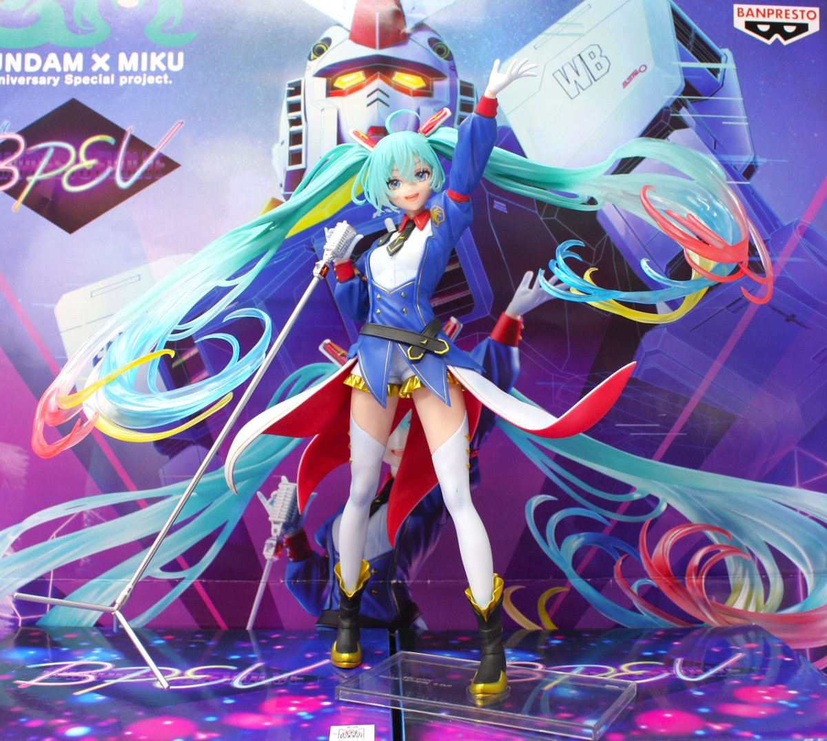 新景品情報】 ガンダム45周年×初音ミク BANPRESTO EVOLVE-GUNDAM