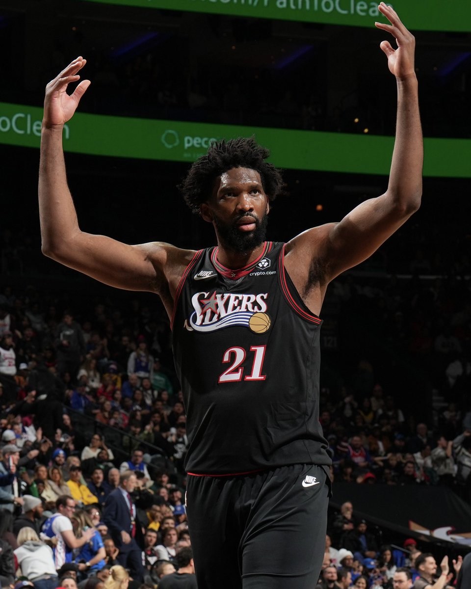VINTAGE JOEL EMBIID 🔥
39 PTS (MOST SINCE MAY 2024)
9 REB
3 AST
