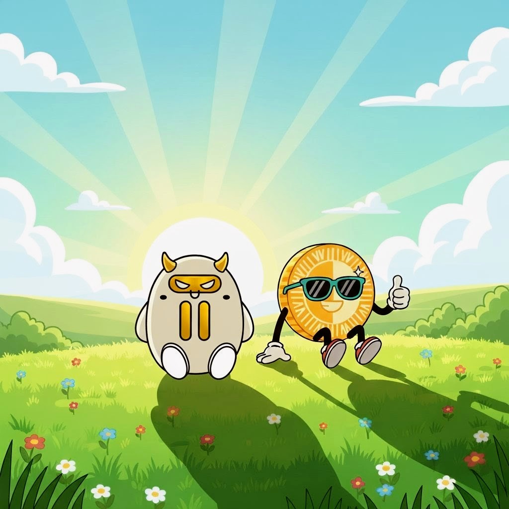 SunBullOfficial's tweet photo. @Poloniex GM! ☀️🐂
Go touch grass on @sunpumpmeme with @SunBullOfficial! 
NEXT STOP #POLONIEX! ☀️🐂 https://t.co/qDslAVmoAX