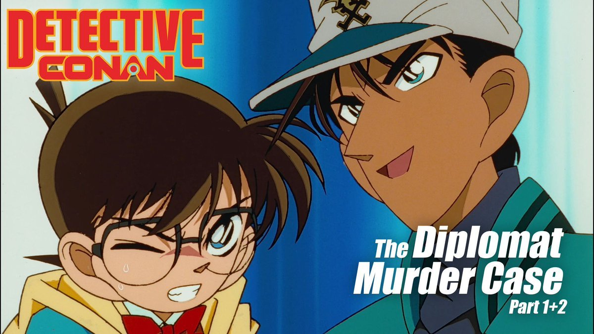 The watch party for Detective Conan: The Diplomat Murder Case is starting soon!
Find out how Conan met Heiji Hattori, one of his biggest rivals and trustworthy allies! 
youtu.be/RxRx9wABKbc 

#DetectiveConan