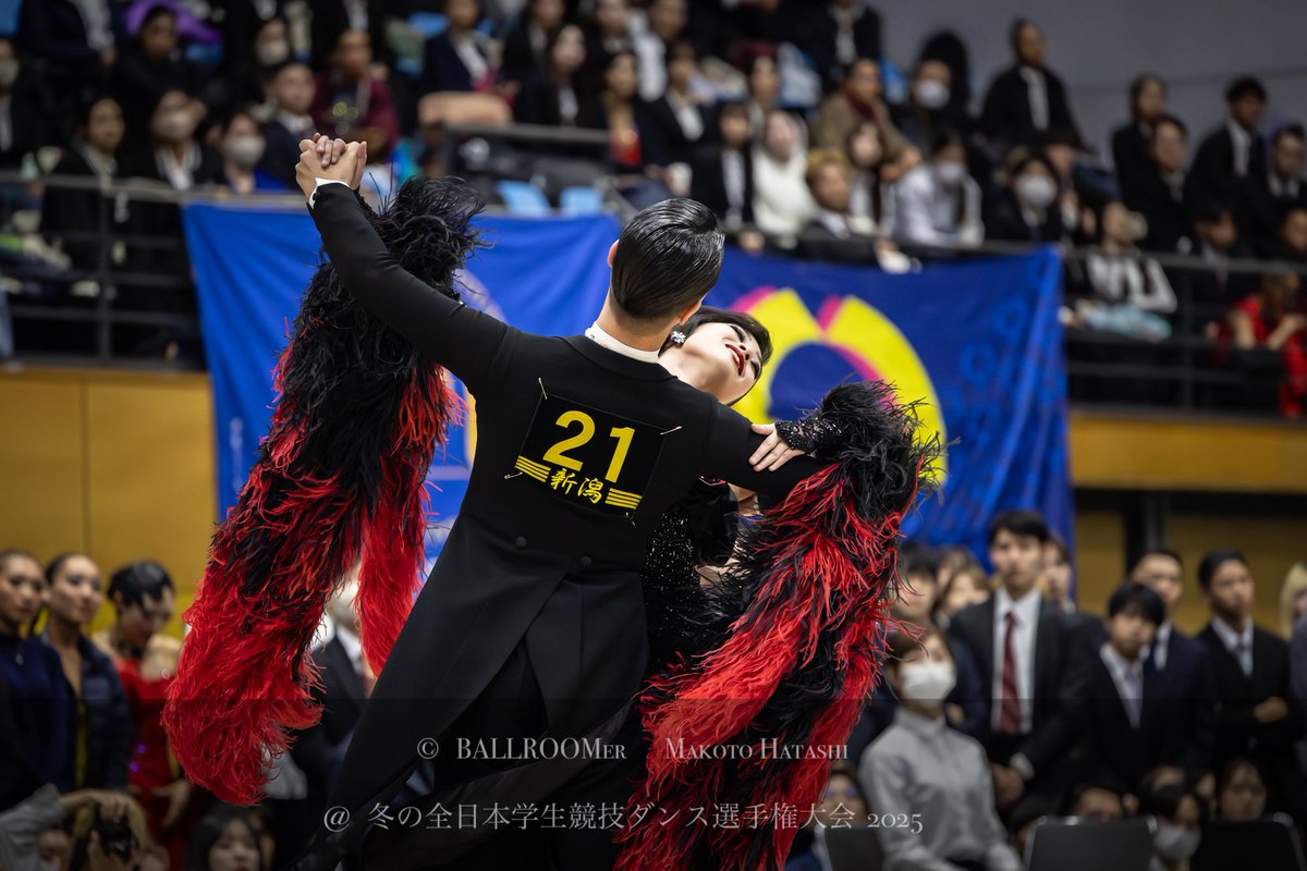 全日本学生競技ダンス選手権
#冬全2025
Waltzの部　第6位

新潟大学

米光・滝口組