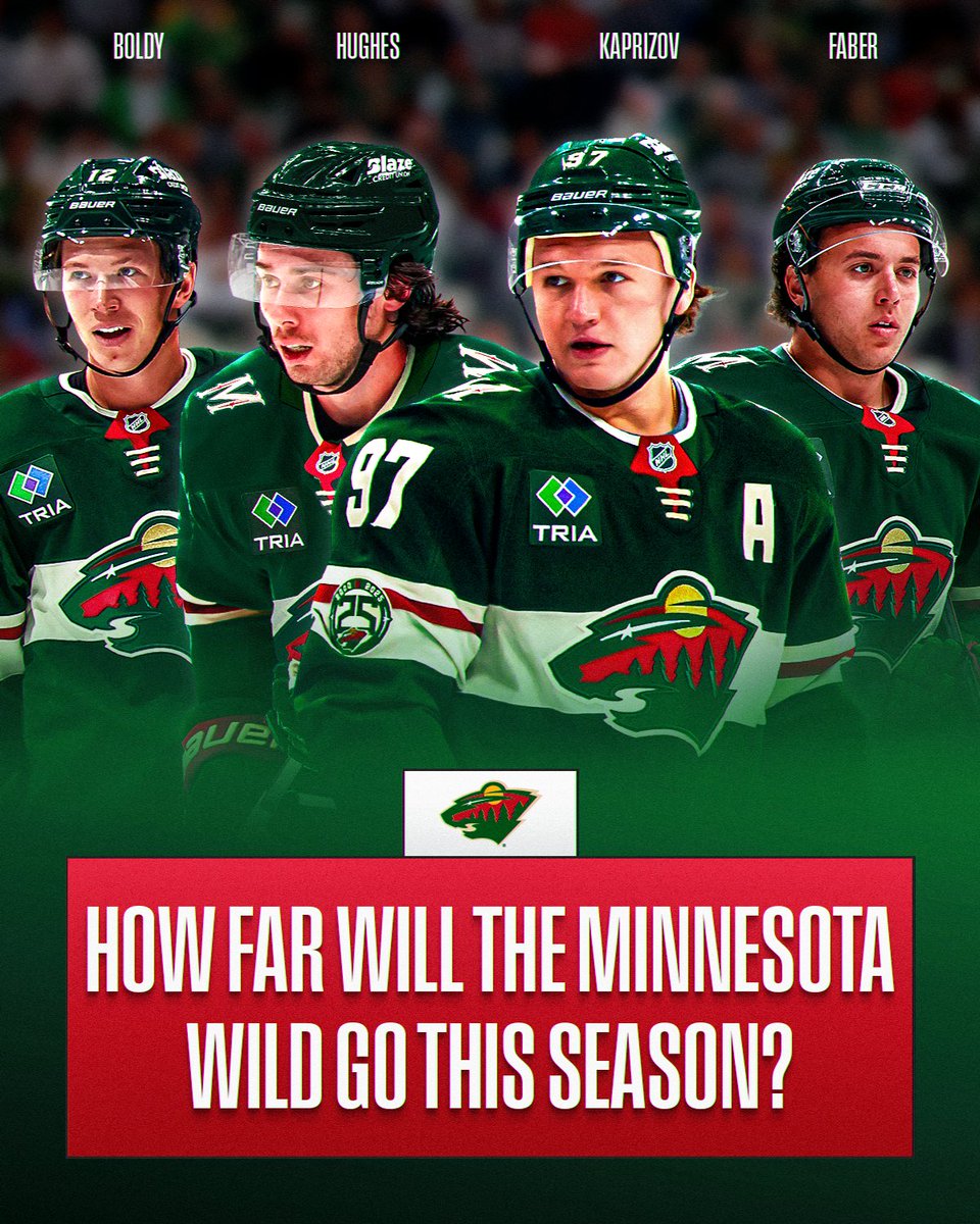 ミネソタ・ワイルドは今季と来季に全力勝負に出ると🏒🤔 #NHL