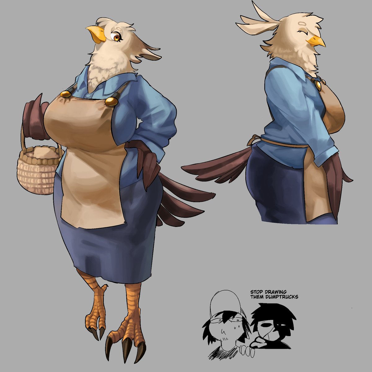 Slightly bigger mrs. Baker