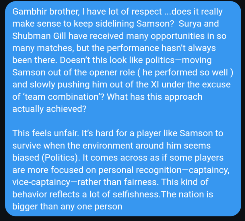 balr83's tweet photo. @GautamGambhir @jai_a_dehadrai https://t.co/0XFAtk60Xm