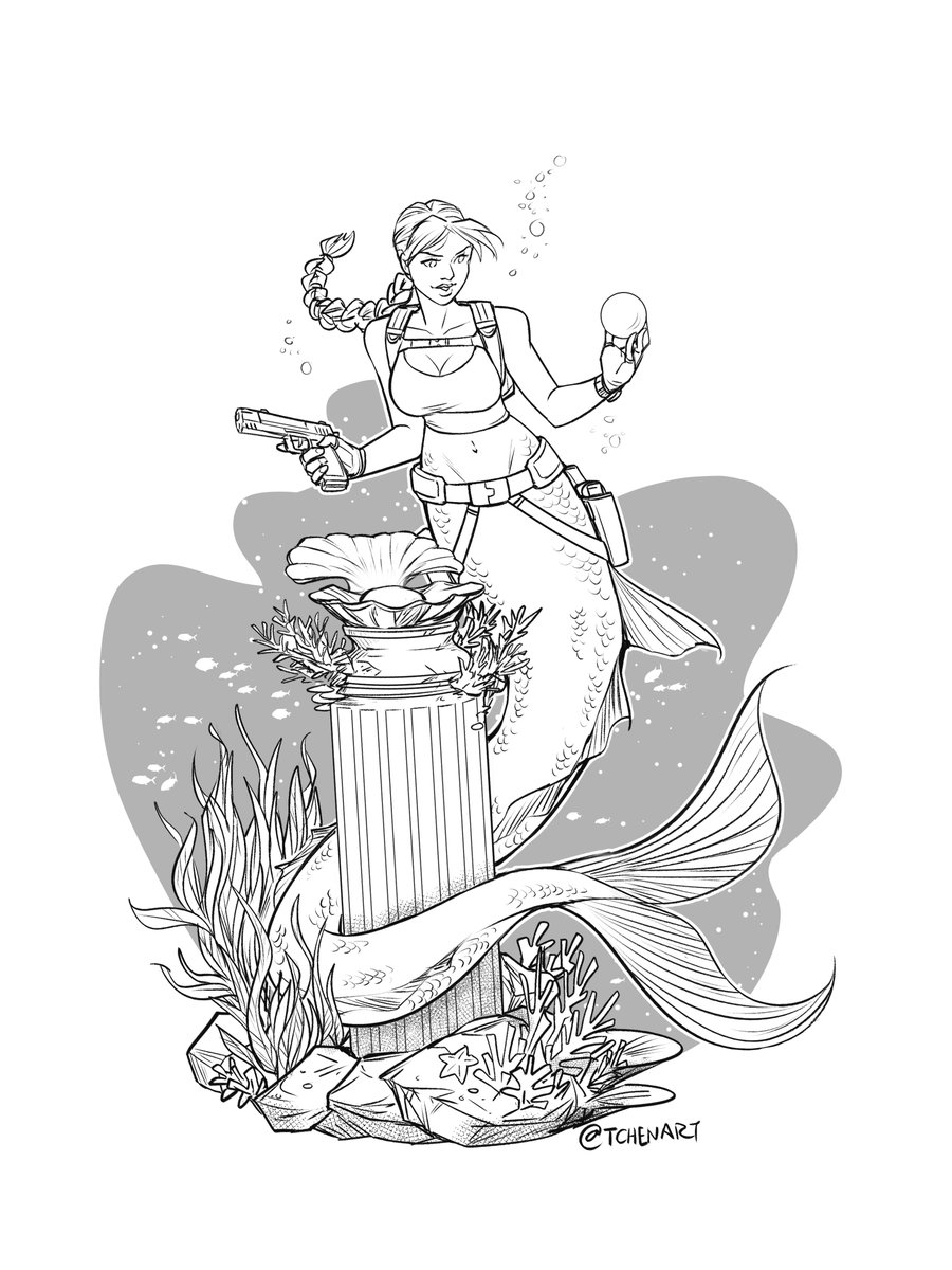 TChenArt's tweet image. Tomb Raider is back?