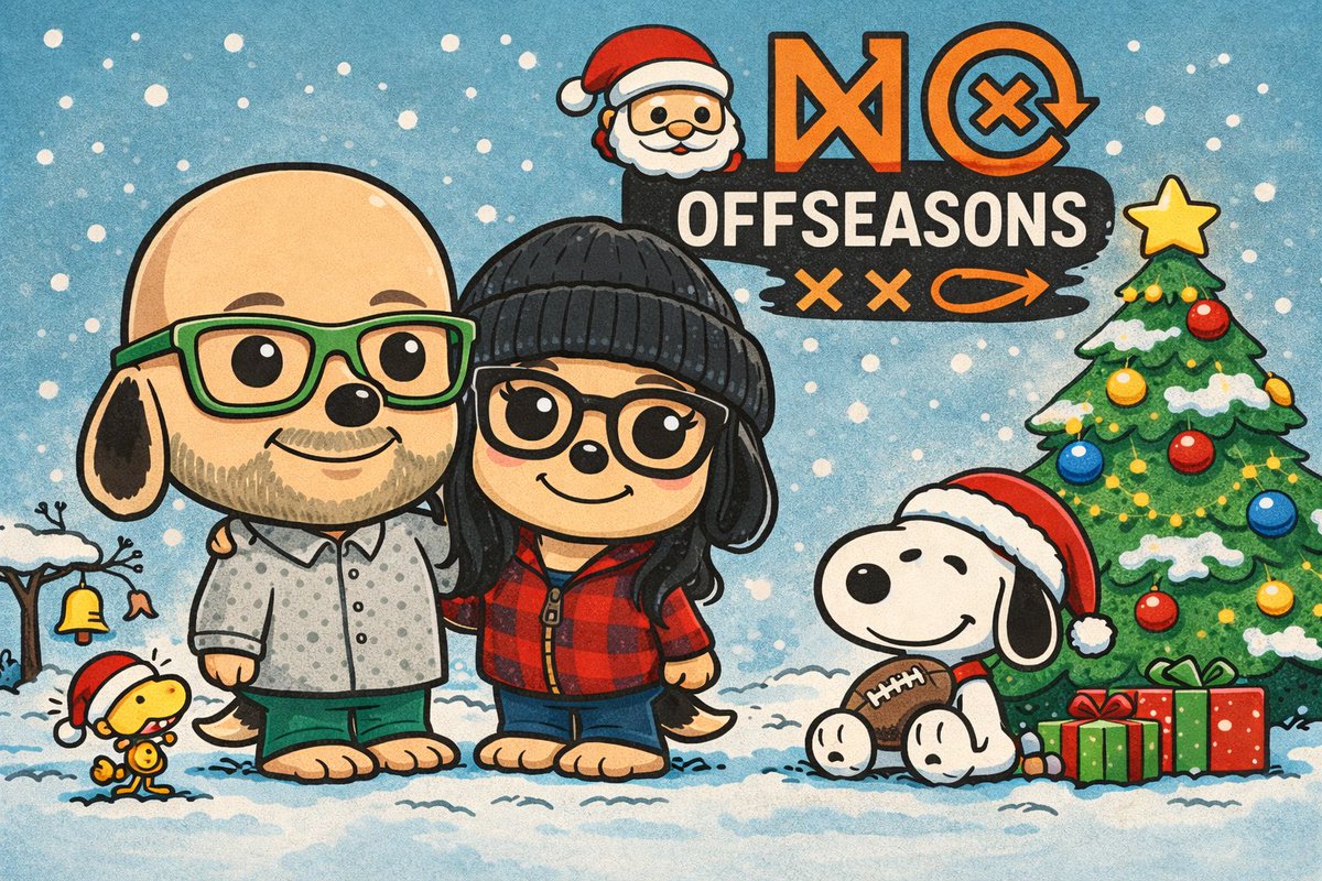 AllAccessCove's tweet image. 🎄 NO OFFSEASON – Holiday Edition 🎄

📅 Dec 18 / 19
⏰ 6 PST | 7 CT

What’s the biggest sports storyline heading into Christmas? 👇

🎙️ LIVE on YouTube
#NoOffseason #SportsDebate #LiveShow
 
Happy Holidays to @VinnysCorner1 @dramalama190 @BostonCashews5 @VGKHockeyFreak