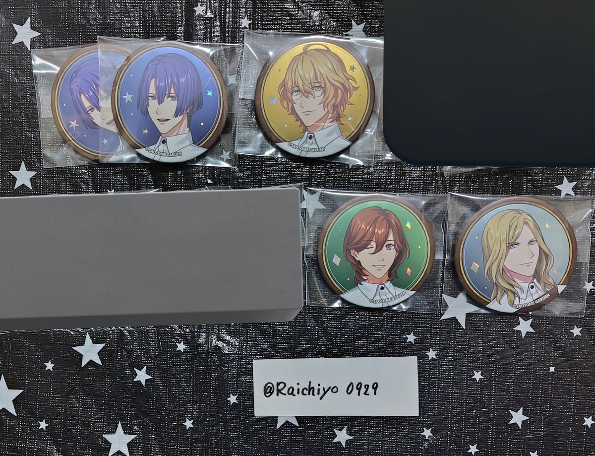 交換】うたプリ スイパラ コラボ カフェ ライエモ 缶バッチ 譲→真斗2