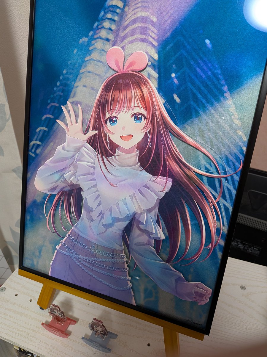 多層アクリル立体アート届きました！ このでかさ綺麗さ伝わるかな