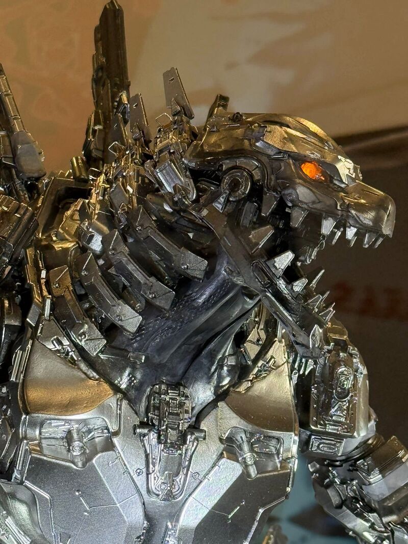 Godzilla_shots's tweet photo. "G Breaker" is a Mechagodzilla design first featured in the recently opened "Godzilla the Ride: Great Clash" located in Seibuen Amusement Park near Tokyo

Designed by Takashi Yamazaki https://t.co/NFGgB3jbG4