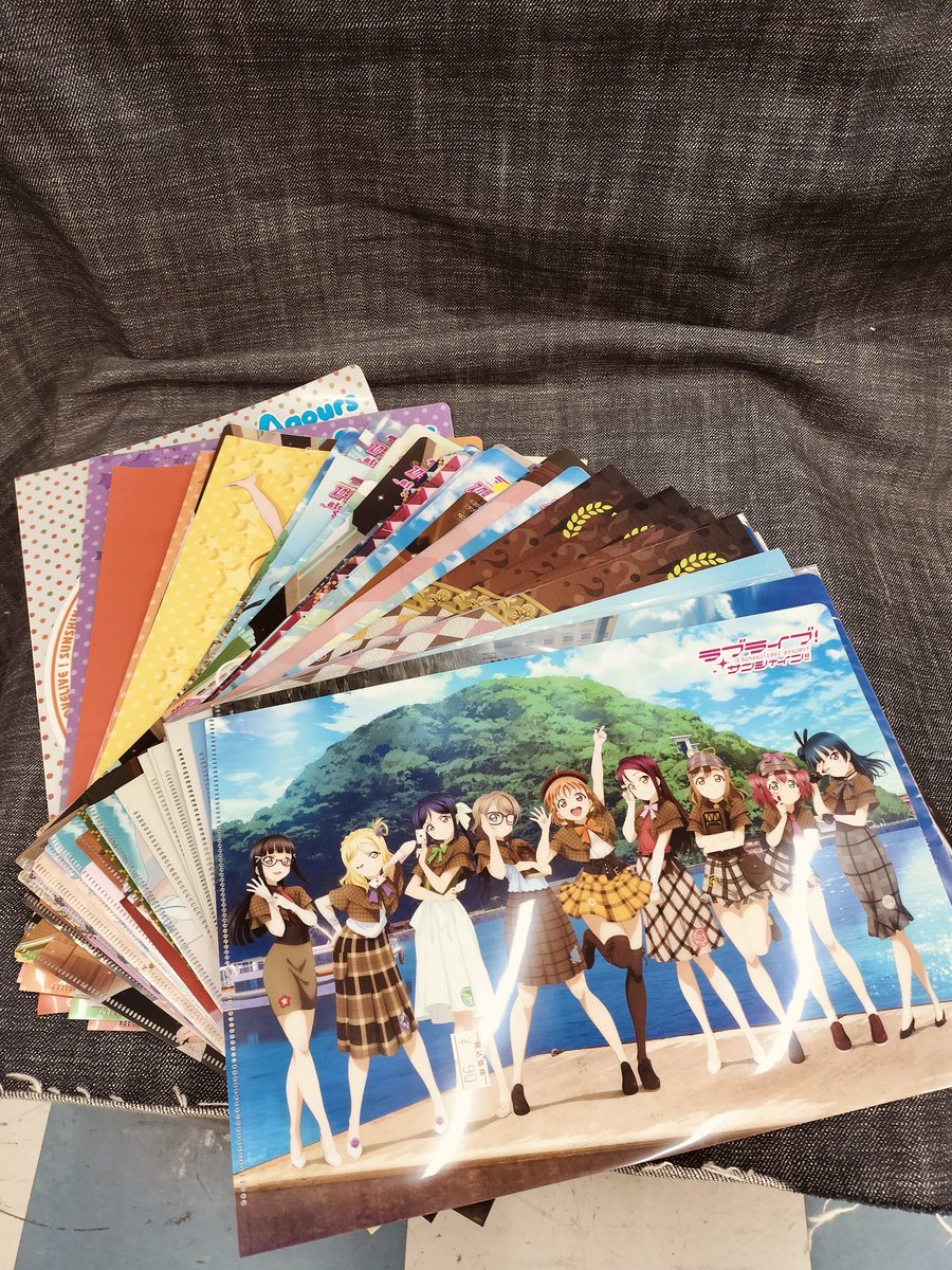 町田店】 ラブライブのクリアファイル、大量入荷です🔥 推しのファイル