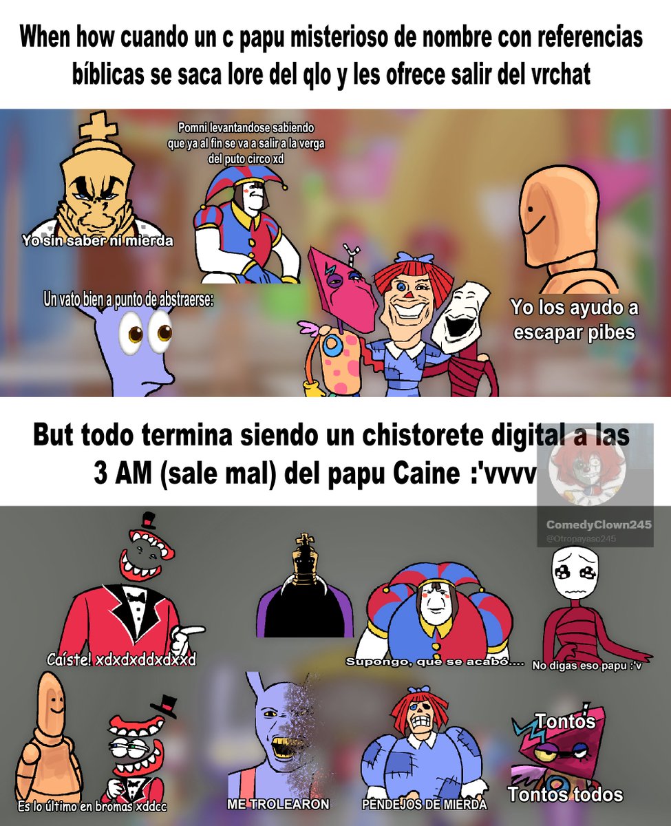 Bueno, el episodio 7 fue algo, no creen?

 #TheAmazingDigitalCircus #TADC