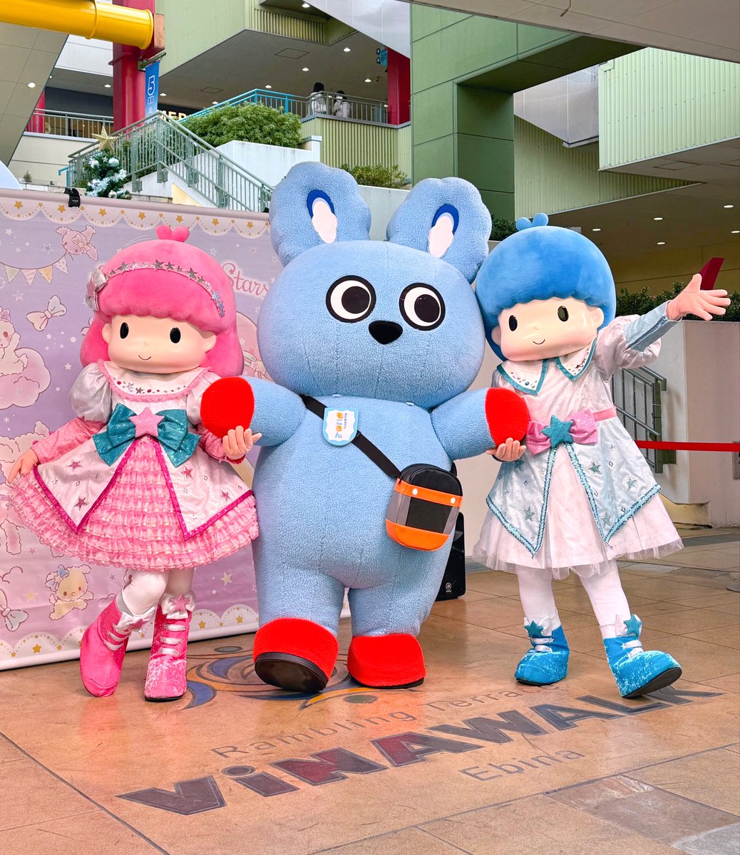 キキララちゃんともころん💖 かわいすぎた🫶🏻 寒くてほんとしんどかっ