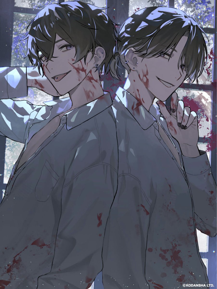 双子の日 #ハンドレ #星喰右手 #星喰左手 イラスト：さた（@sata__dayo）