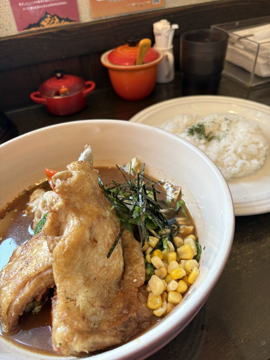 kokoro_mindset's tweet photo. 久しぶりのスープカレーヒグマ
本当にウマイ😋 https://t.co/zt5OTwuMYf