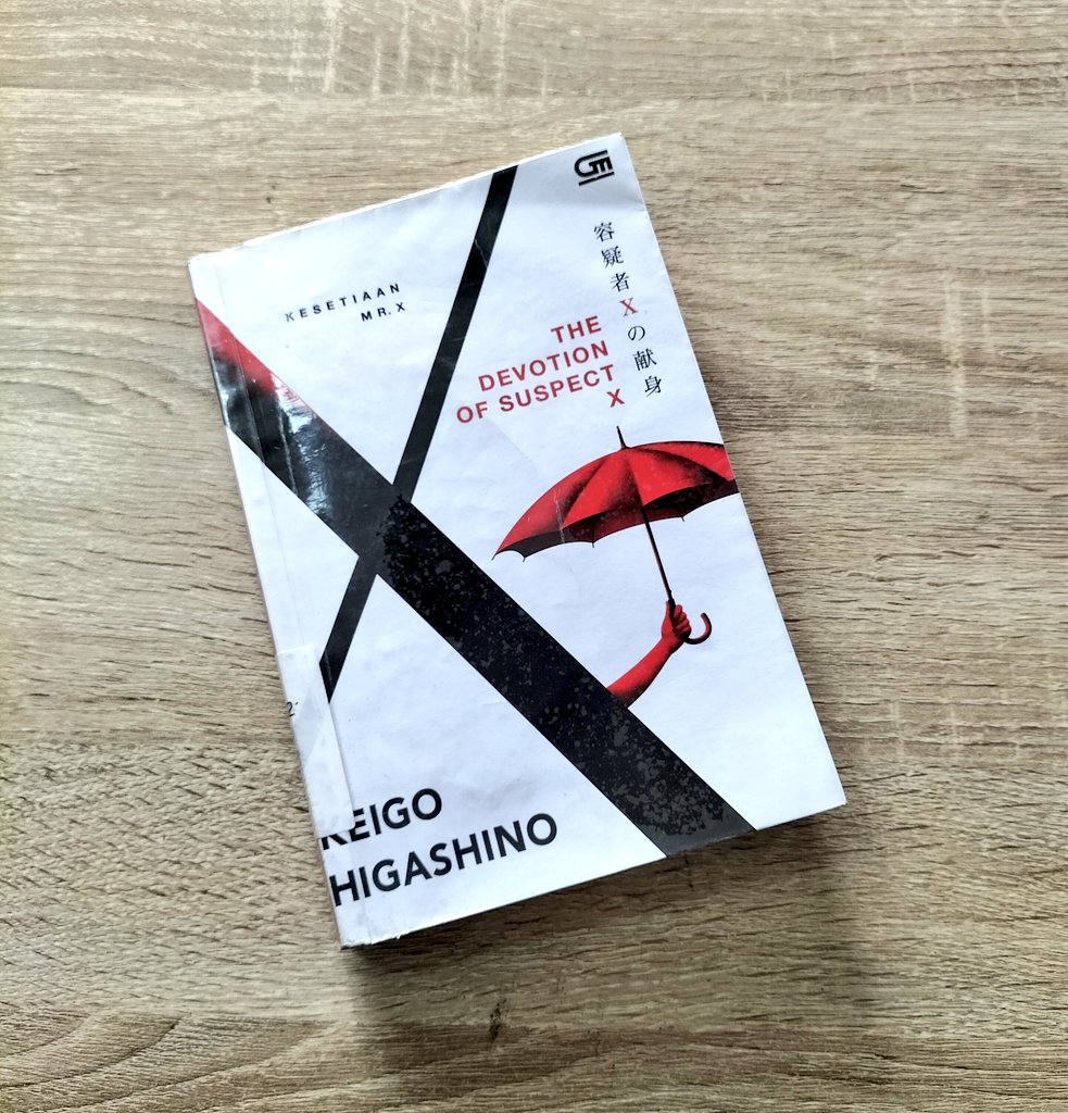 serendespity's tweet photo. 📌 The Devotion of Suspect X by Keigo Higashino
#ELreading https://t.co/0U1gArVpyD