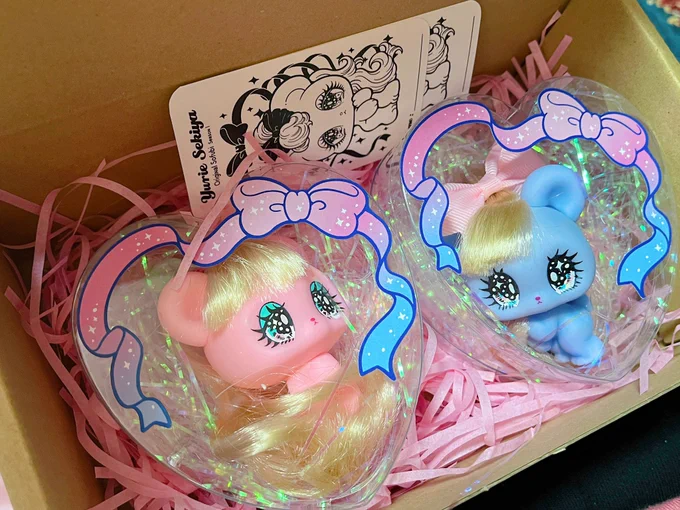 ソフビちゃんたち、届いたかな?