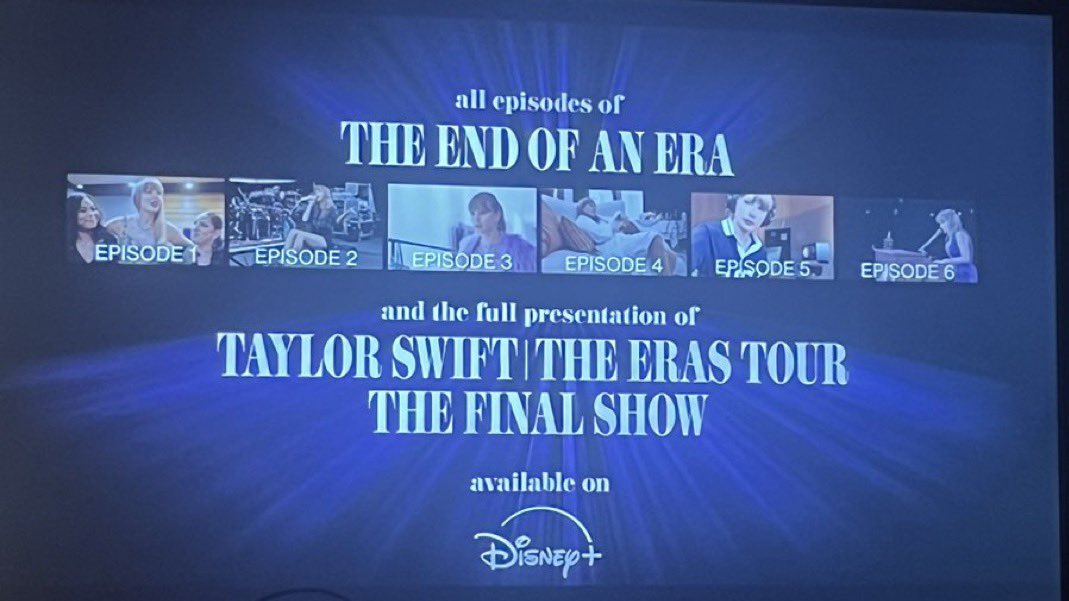 ‼️| <a href="/ABC/">ABC News</a> shows the thumbnails of Taylor Swift’s 4 remaining episodes from her docuseries “The End of an Era”.

• Episode 3 &amp; 4 — December 19
• Episode 5 &amp; 6 — December 26