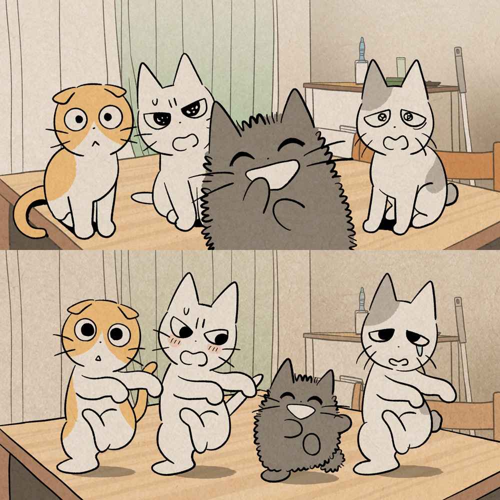 え〜気持ちが疲れちゃったんですか〜？ そんなときはねこちゃんたちと