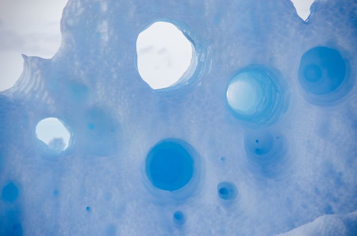 KeithKleinick's tweet photo. Art of the Day! "Holes". Buy at: https://t.co/OnyjwVZS6M https://t.co/z8nTrHhSEk