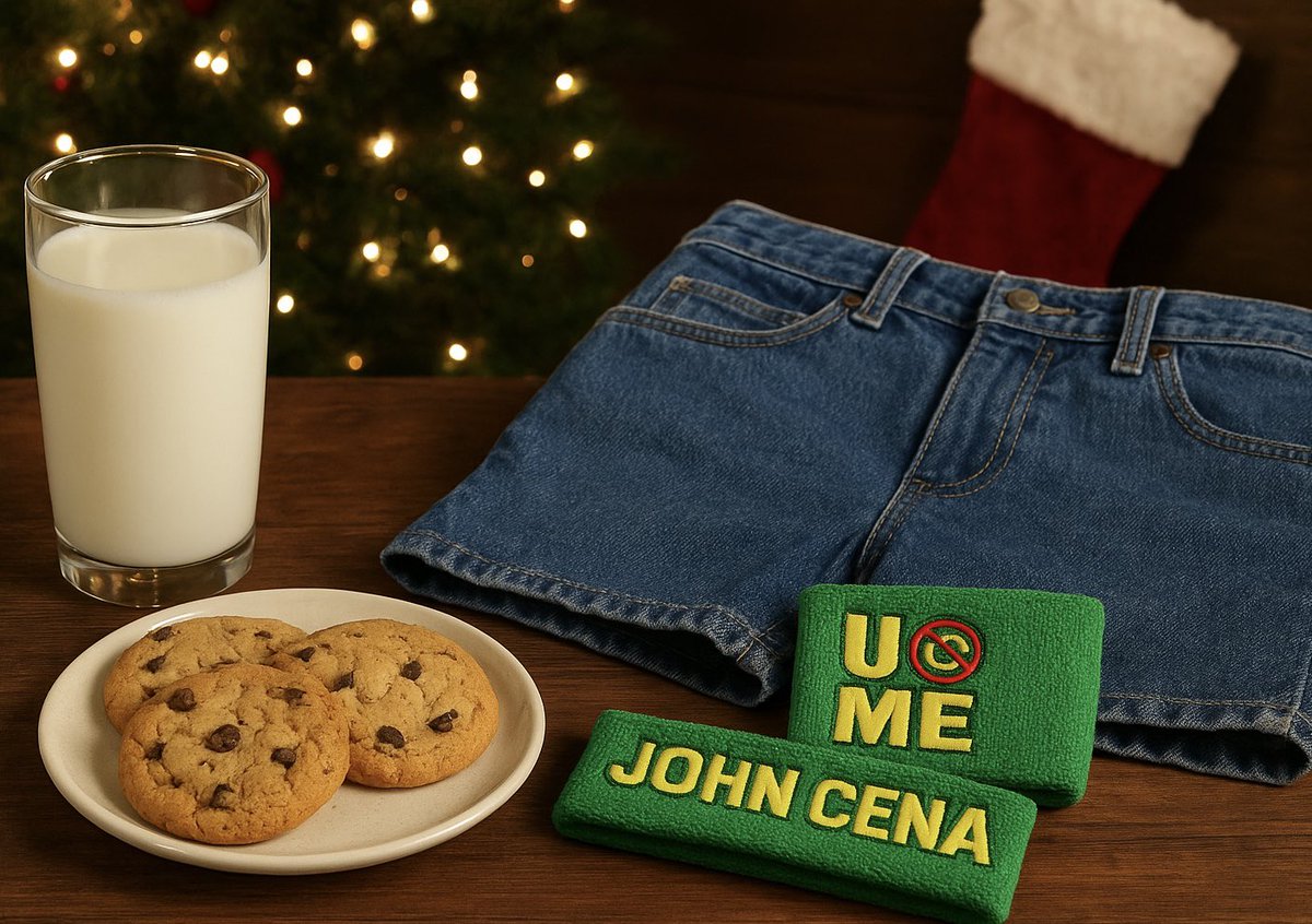 It’s John Cena retirement Eve 💔

Don’t forget to leave your jorts and wristbands out. 

#ThankYouCena