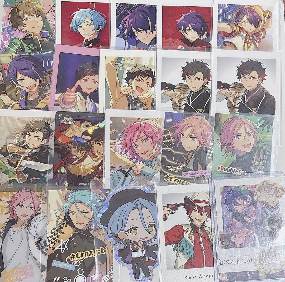 交換】 あんスタ ぱしゃっつ ぱしゃこれ 他紙類 中国 譲→画像参照