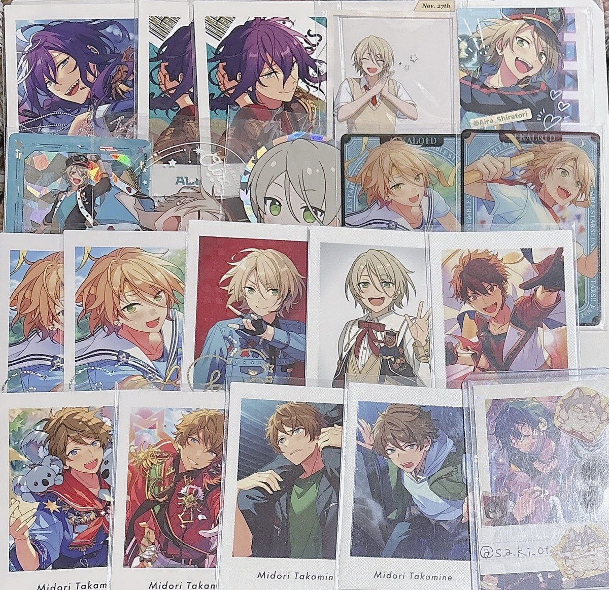 交換】 あんスタ ぱしゃっつ ぱしゃこれ 他紙類 中国 譲→画像参照