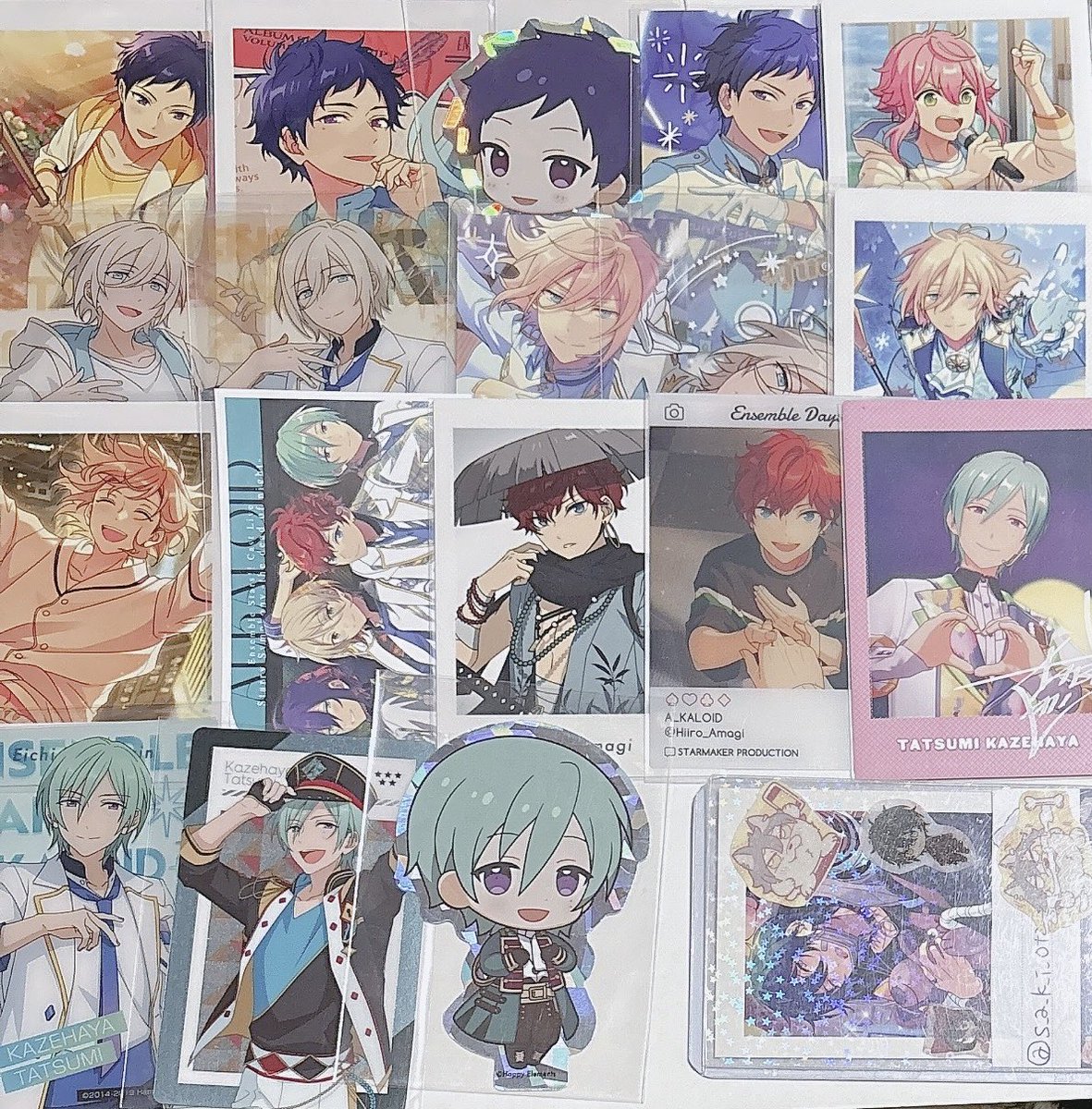 交換】 あんスタ ぱしゃっつ ぱしゃこれ 他紙類 中国 譲→画像参照