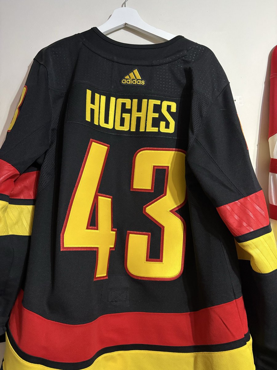 Shout out to all my fellow sad <a href="/Canucks/">Vancouver Canucks</a> fans tonight, especially to those who also own a Hughes jersey,  I feel your pain .#Canucks