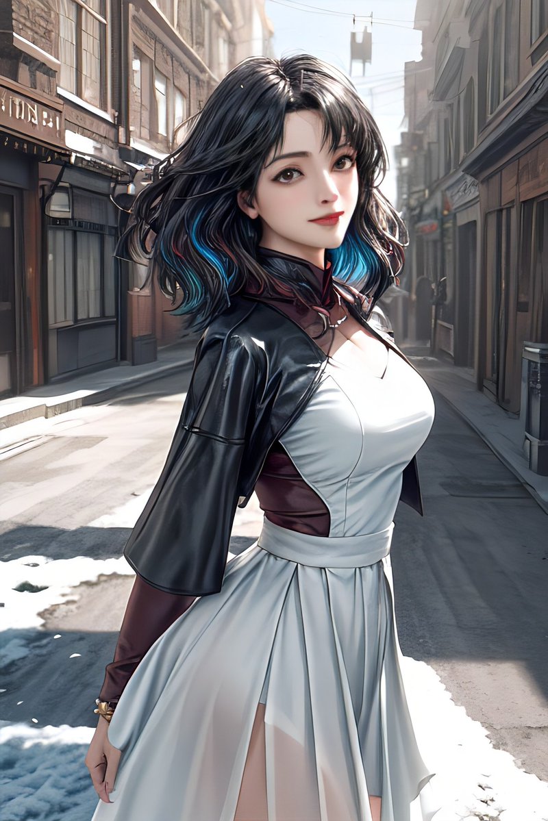 いい日にしようね❤️ #Zeroworks #AIillustration SFW, no nudity, no