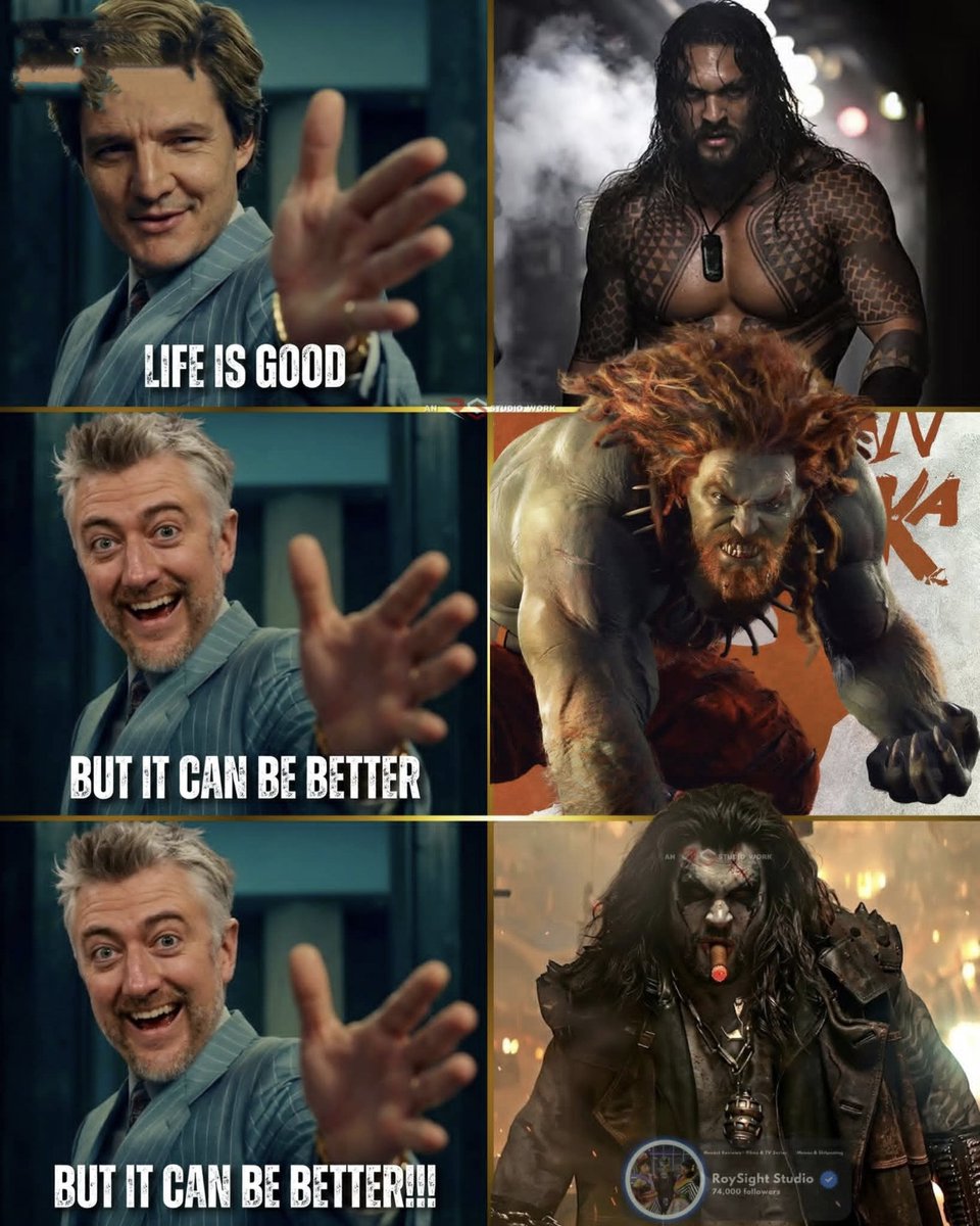 Jason Momoa is living his best life today!

His dream role as Lobo in the new DC Studios has finally been revealed in the first trailer of Supergirl, and his official look as Blanka in the upcoming Street Fighter movie just dropped earlier at The Game Awards 2025.

This man is