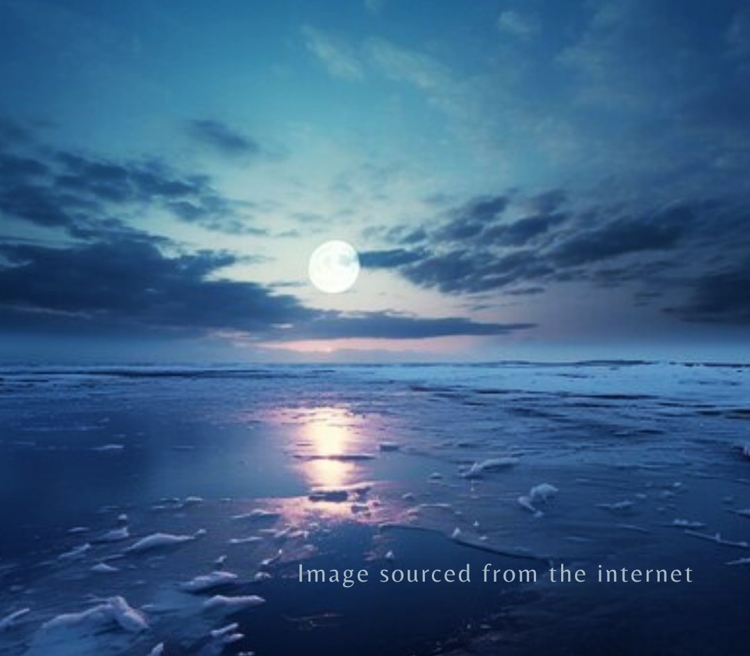 MystiqueStrokes's tweet photo. January moon,
her silver filigree,
icy porcelain
amid the sky's greys and graphite.
Swathed in soft flecks
of spectral flicker,
the sea
aglow in tender lustring—
a luminous palette
of pearls, twinkling blooms.
Sparkly spells—
in midwinter tints,
night—a frosted sapphire. https://t.co/UME9b5lfzg