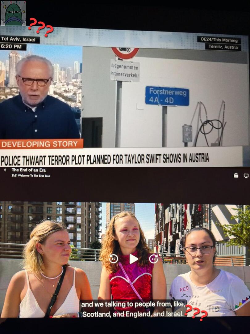 tanyarlfes's tweet image. 💚 Kecewa sekaligus marah banget. Buat yang masih denger Taylor Swift mending stop deh, dia masukin !$r4ell ke film dokumenter terbarunya which is ia mengakui kalo itu adalah negara. mana tayang di Disney+ dan dia masih jadi artis intern no 1 di apk ijo😓