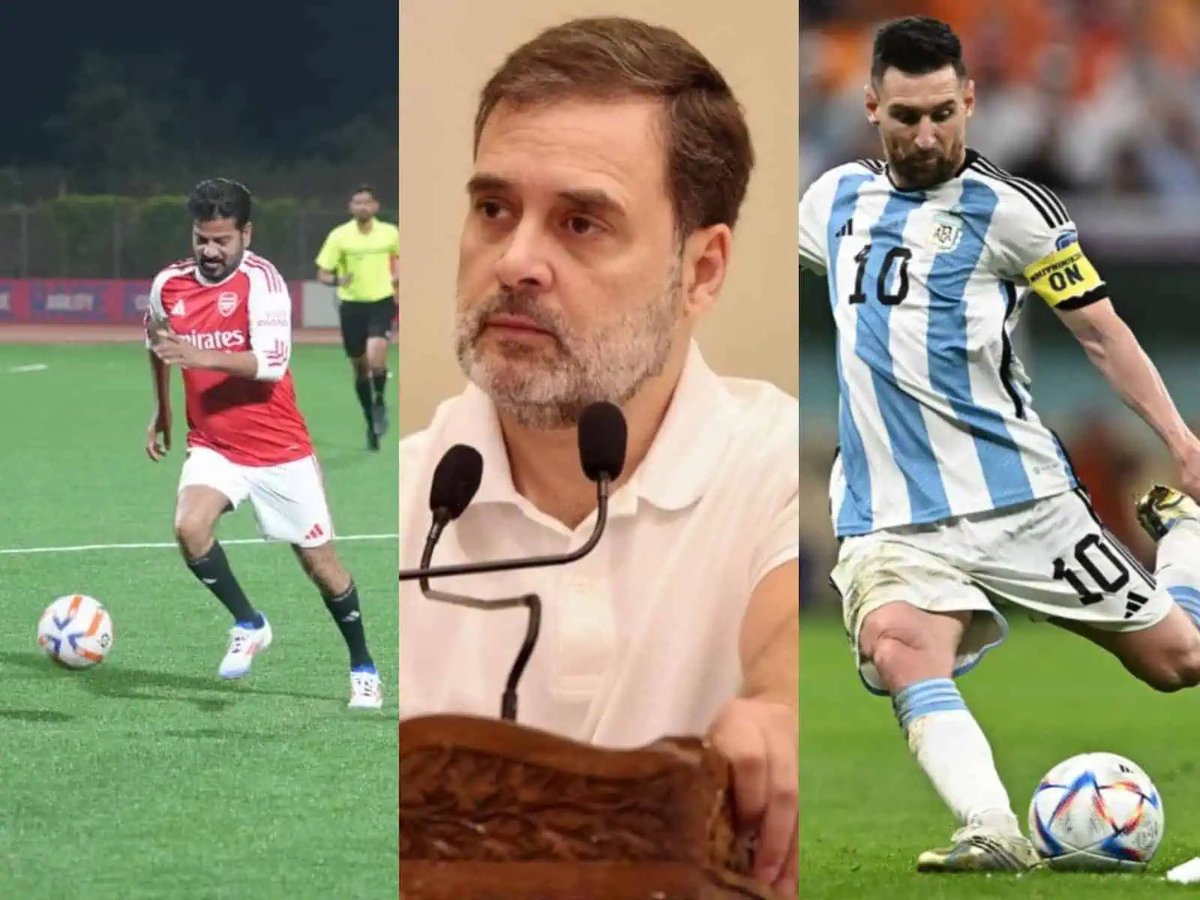 IF YOU THOUGHT RAHUL GANDHI WAS DIFFERENT! 

The Gandhi Scion, PM-in-waiting, LOP and MP, Rahul Gandhi is visiting Hyderabad, Telangana today! 

Not to question his CM &amp; cabinet on the erosion of Constitution &amp; Democratic values in Telangana over the last two years. 

But to