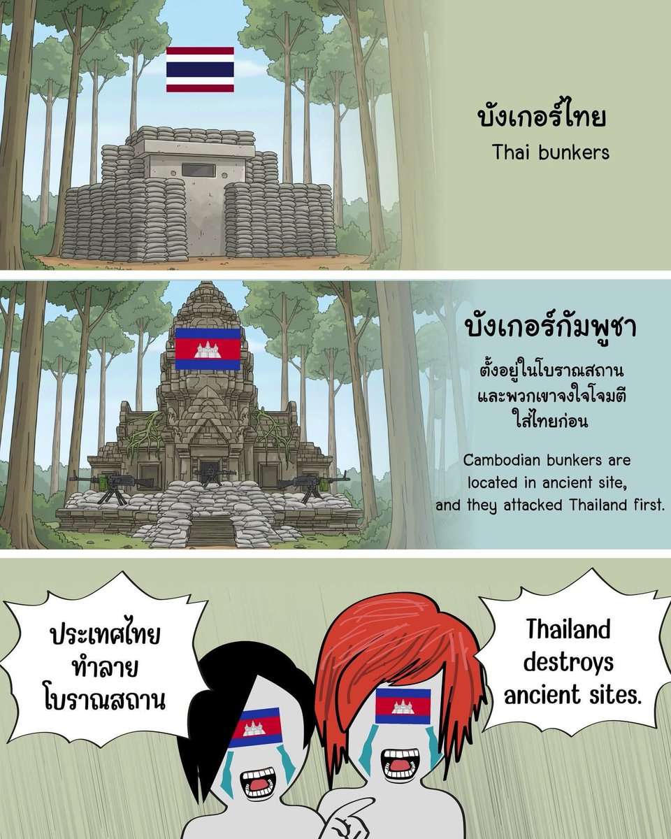 เล่ห์เหลี่ยมไม่แพ้โคตรเหง้ามัน สมกับเป็นลูกหลานละแวก สันดานฉ้อโกง
#PeaceBeginsWithTruth 
#TruthfromThailand
#ThailandSelfDefense
#CambodiaFireFirst